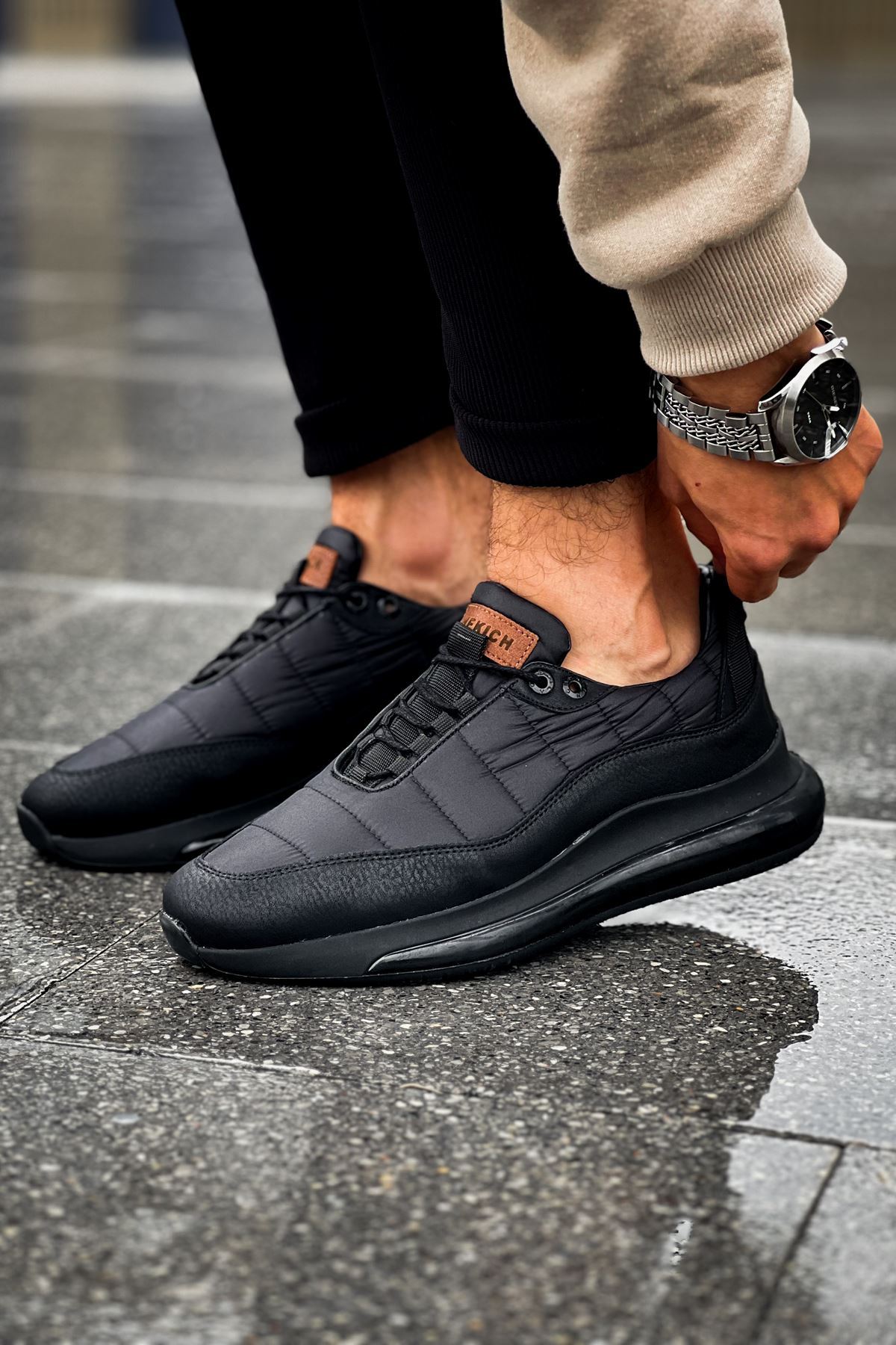 CH179 - CST Sporty Runner Erkek Ayakkabı SIYAH