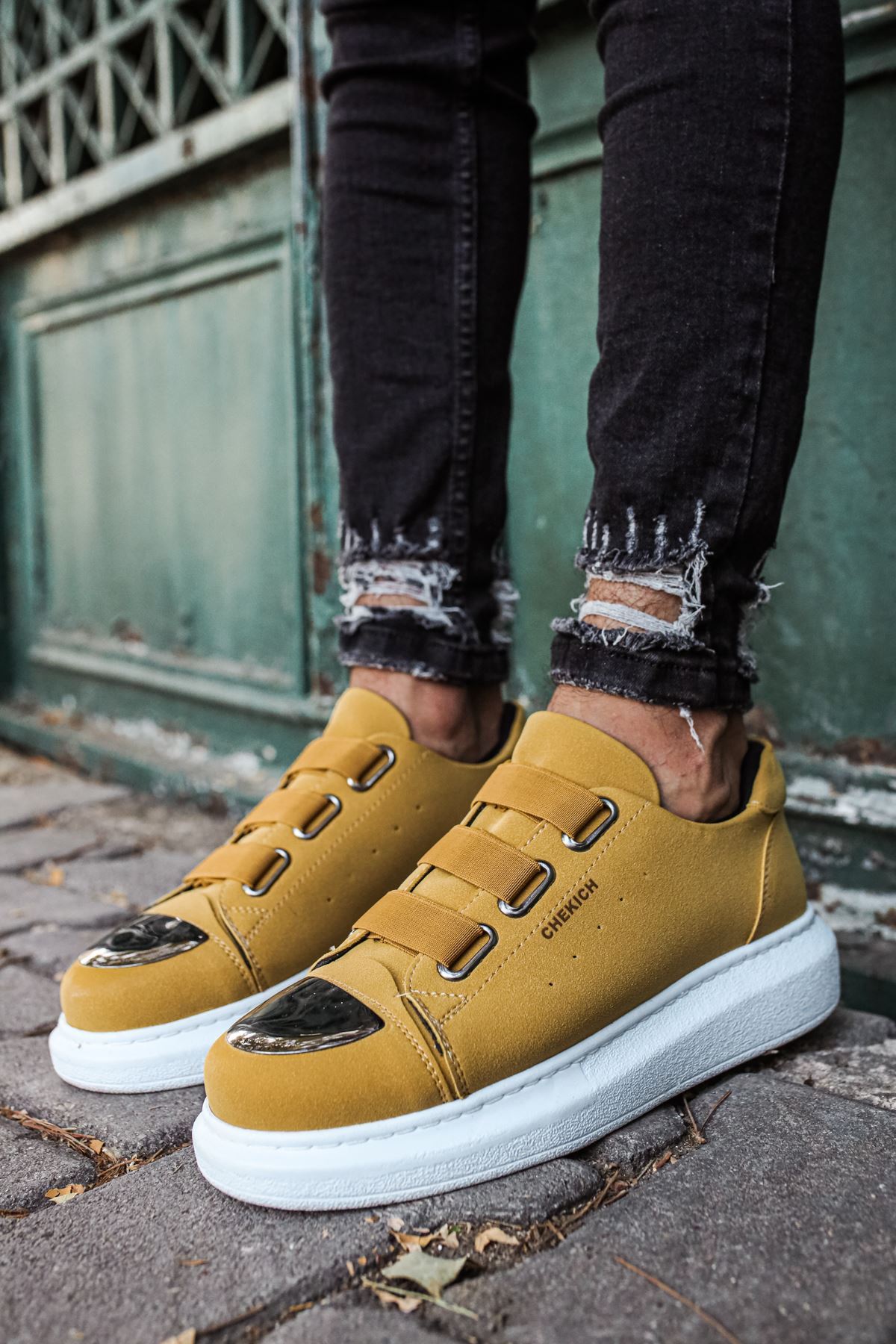 CH251 - SBT Mirror Suede Erkek Ayakkabı CAMEL