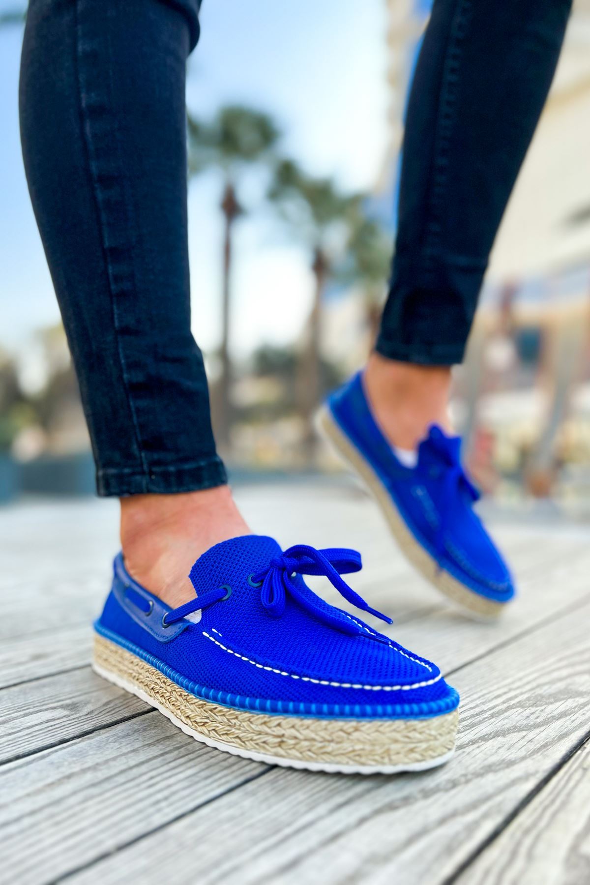 CH311 - Espadril Erkek Ayakkabı MAVI