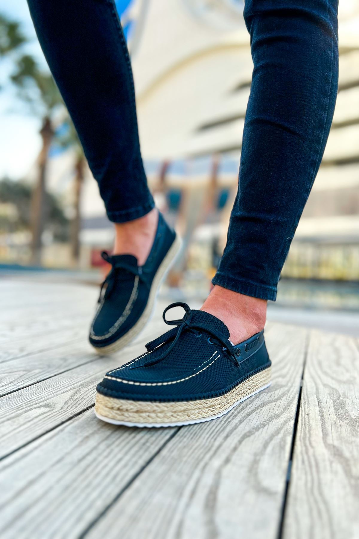 CH311 - Espadril Erkek Ayakkabı SIYAH