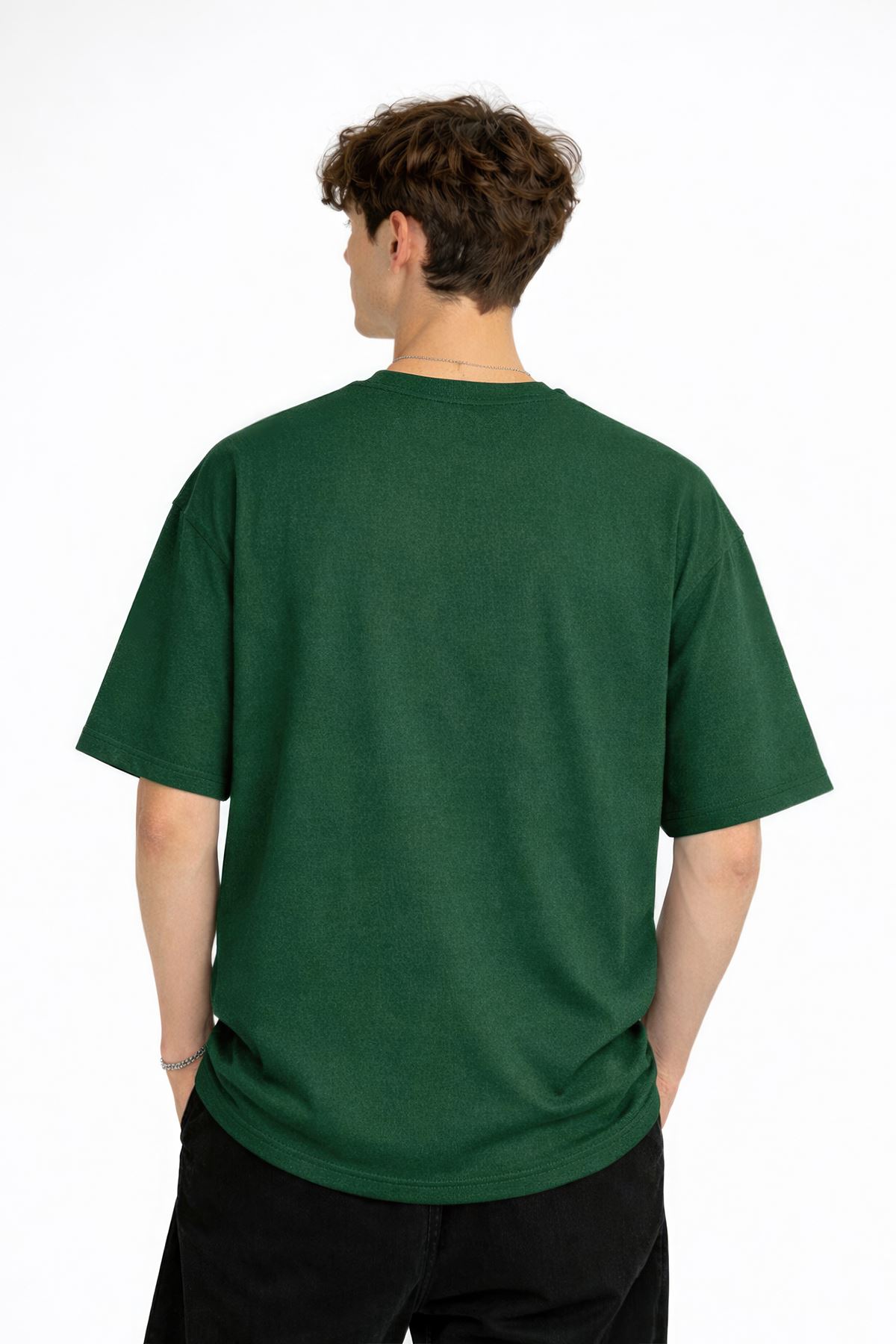 Bear2 - Oversize Tişört HAKI