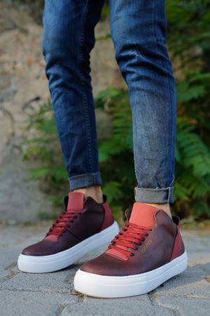 CH004 - CBT Hıde Erkek Ayakkabı BORDO