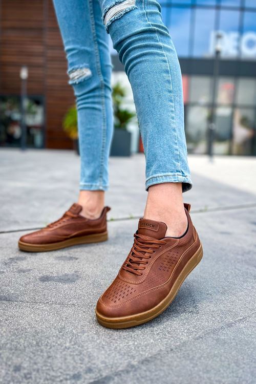 CH157 - CKT Retro Erkek Ayakkabı TABA