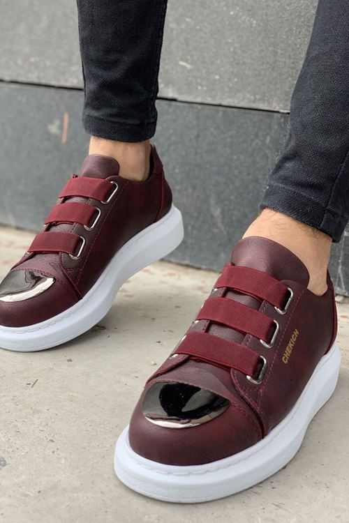CH251 - CBT Mirror Erkek Ayakkabı BORDO