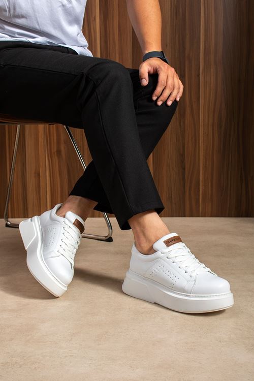 CH985 - BT Erkek Spor Ayakkabı BEYAZ