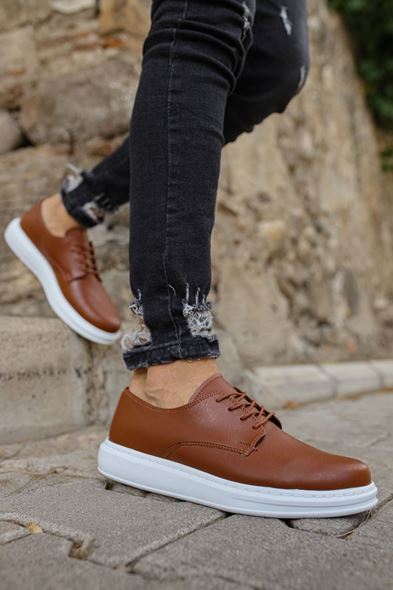 CH003 - CBT Pelle Classica Erkek Ayakkabı TABA