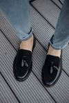 CH002 - CST Loafer Pelle Erkek Ayakkabı SIYAH