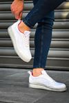 CH181 - RRT İpekyol  Erkek Ayakkabı BEYAZ / KIRMIZI