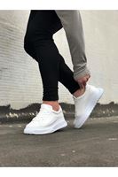 JY507 Alone Bağcıklı Cilt Erkek Günlük Sneaker Ayakkabı CBT Beyaz