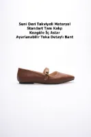 Isolde Kadın Taba Babet Ayakkabı