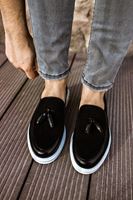 CH002 - CBT Loafer Pelle Erkek Ayakkabı SIYAH