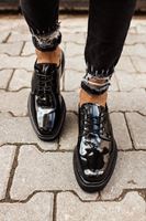 CH001 - RST Classic Lace Erkek Ayakkabı SIYAH