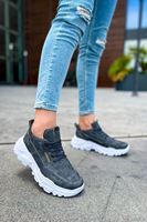 CH089 - CBT Low Top Lace Up Erkek Ayakkabı ANTRASIT