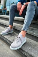 CH307 - RT Tricot Erkek Ayakkabı GRI