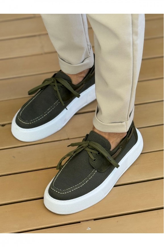 CH2602 - Triko Erkek Ayakkabı HAKI