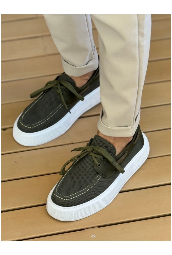 CH2602 - Triko Erkek Ayakkabı HAKI