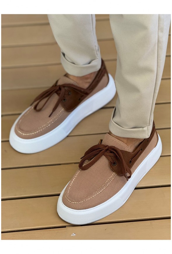 CH2602 - Triko Erkek Ayakkabı TABA