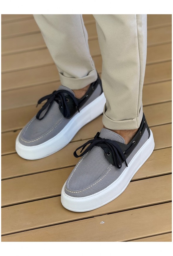 CH2602 - Triko Erkek Ayakkabı ANTRASIT