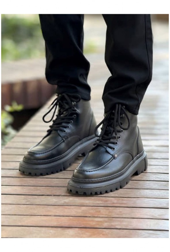 CH2529 - Fantasya ST Erkek Bot SIYAH