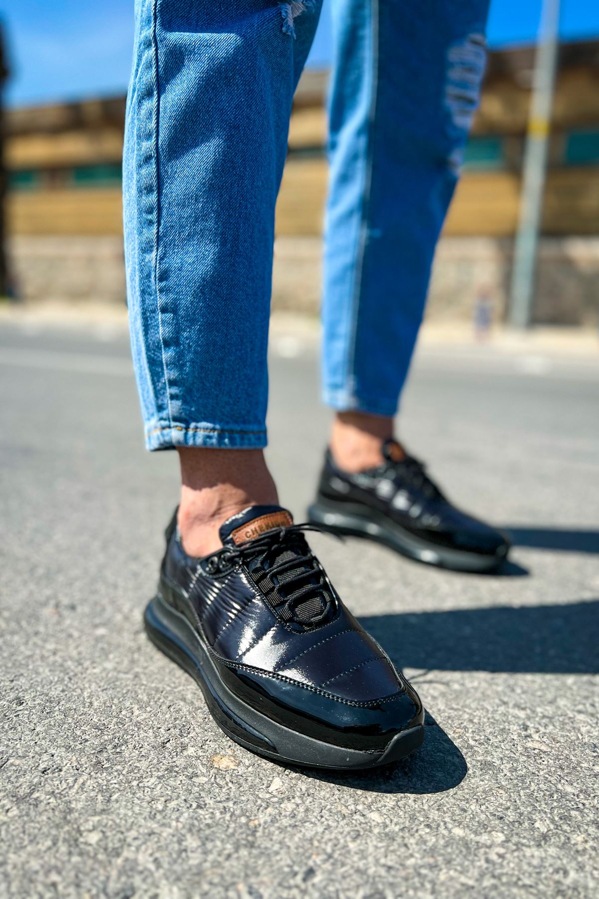 CH179 RST Sporty Runner Erkek Ayakkabı SIYAH m1695